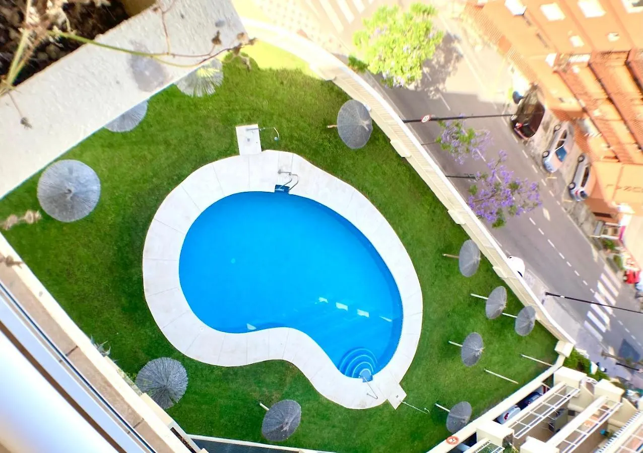 Mirador De Amanda Terraza Vista Mar Parking Wifi Lägenhet Fuengirola